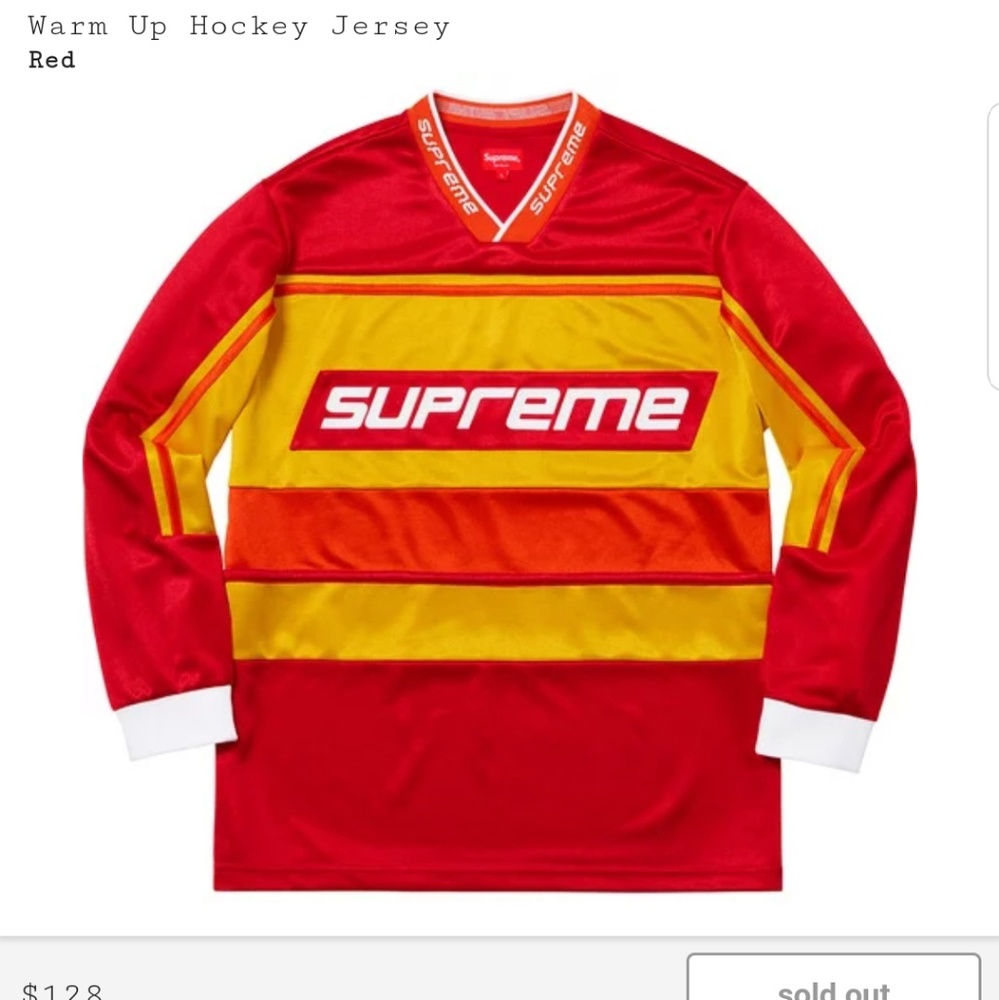 Medium supreme practice hockey jersey